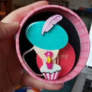 Erstwilder It's my party brooch BNIB